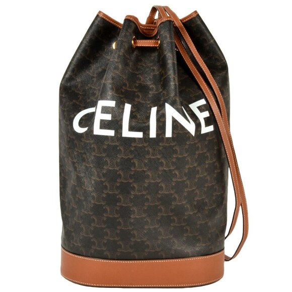 CELINE Brown Shoulder Bag - Picture 1 of 8